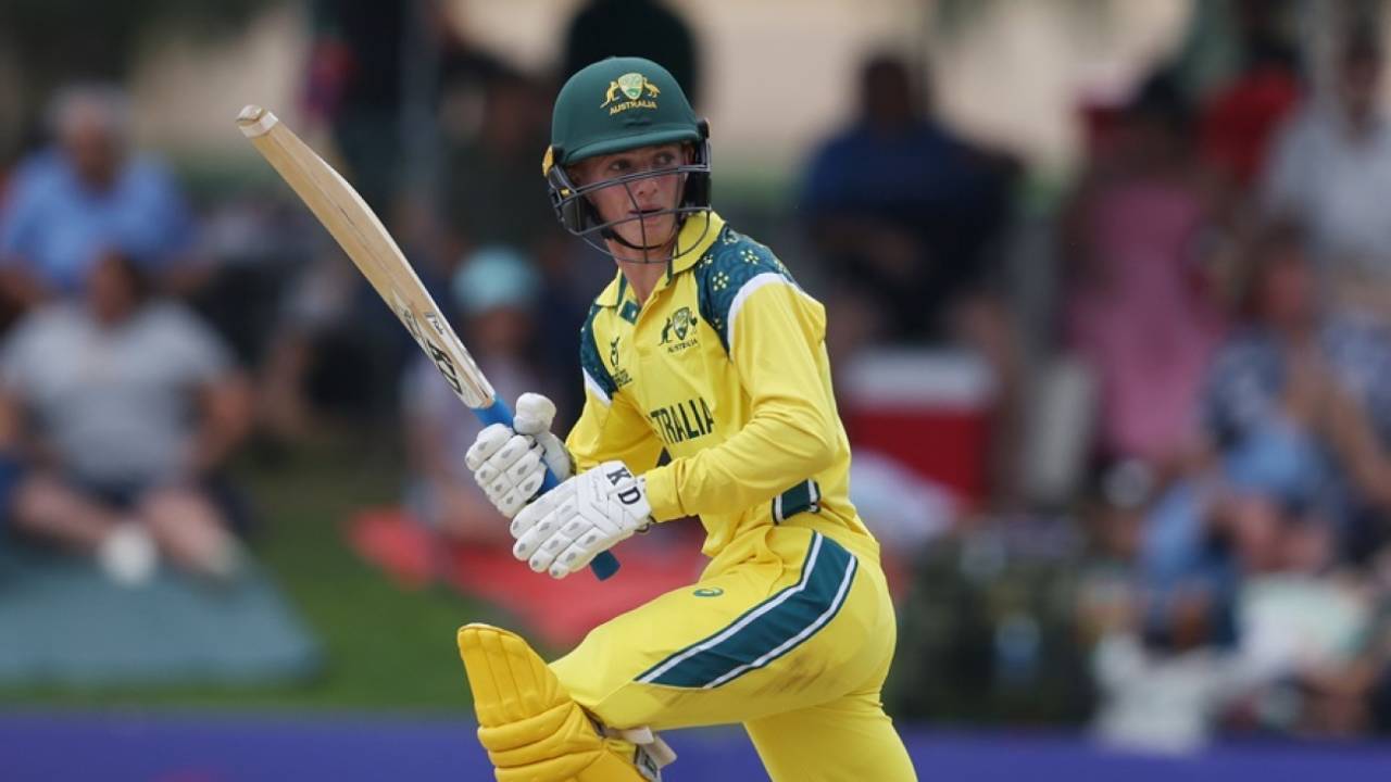 Steven Hogan took Australia closer to a win, Australia vs South Africa, Group 1, Super Sixes, Under-19 World Cup, Windhoek, January 25, 2026