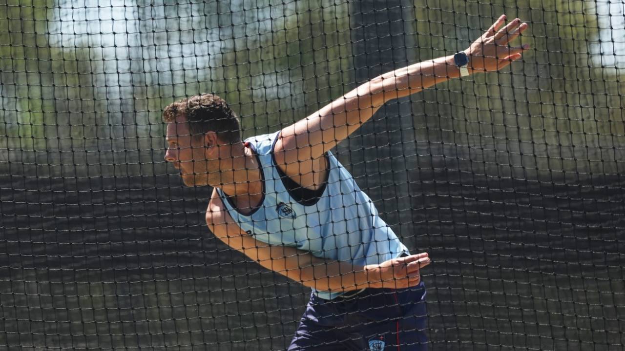 Josh Hazlewood trains with New South Wales as he recovers from injury, Cricket Central, November 25, 2025
