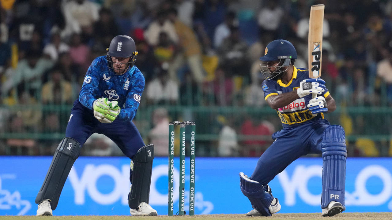 Pavan Rathnayake made his maiden ODI fifty, Sri Lanka vs England, 3rd ODI, Colombo, January 27, 2026