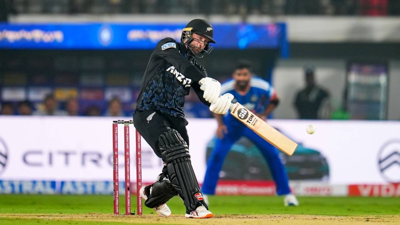 Devon Conway scored 44 off 23 balls, India vs New Zealand, 4th T20I, Visakhapatnam, January 28, 2026