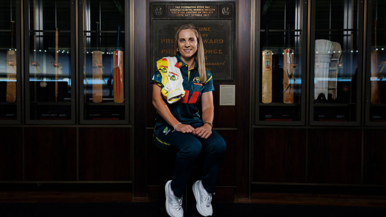 Sophie Molineux poses at the MCG, Melbourne, January 29, 2026