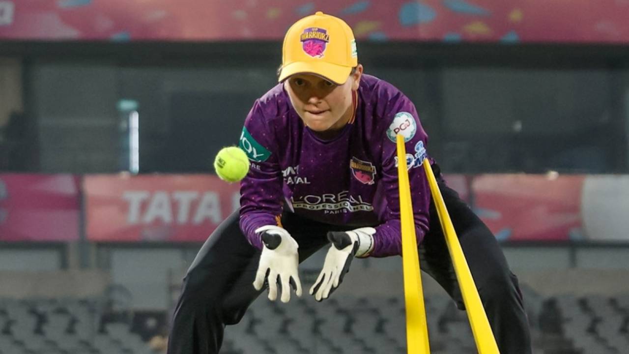 Amy Jones made her WPL debut against RCB, UP Warriorz vs Royal Challengers Bengaluru, WPL, Vadodara, January 29, 2026