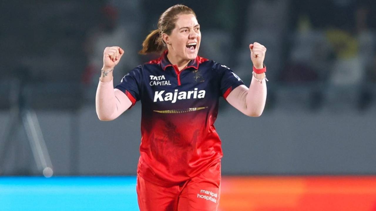 Nadine de Klerk dismissed Meg Lanning with her first ball, UP Warriorz vs Royal Challengers Bengaluru, WPL, Vadodara, January 29, 2026