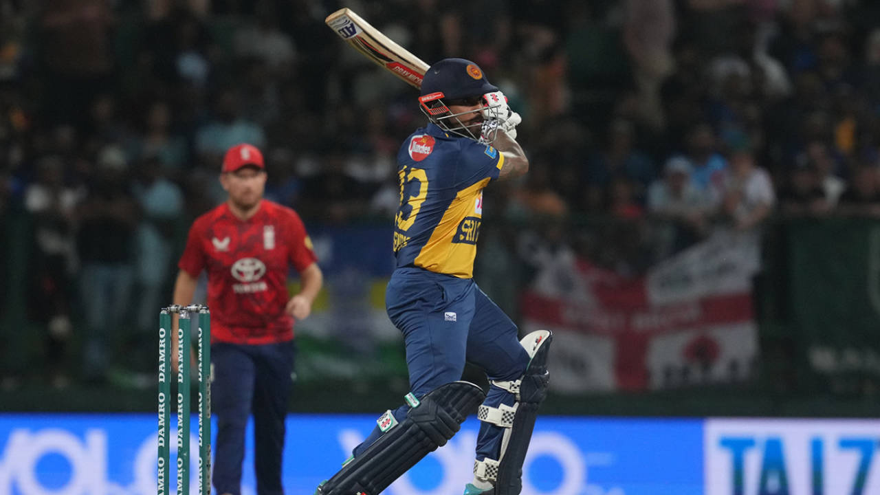 Kusal Mendis tucked into Sam Curran's bowling, Sri Lanka vs England, 1st men's T20I, Pallekele International Cricket Stadium, January 30, 2026
