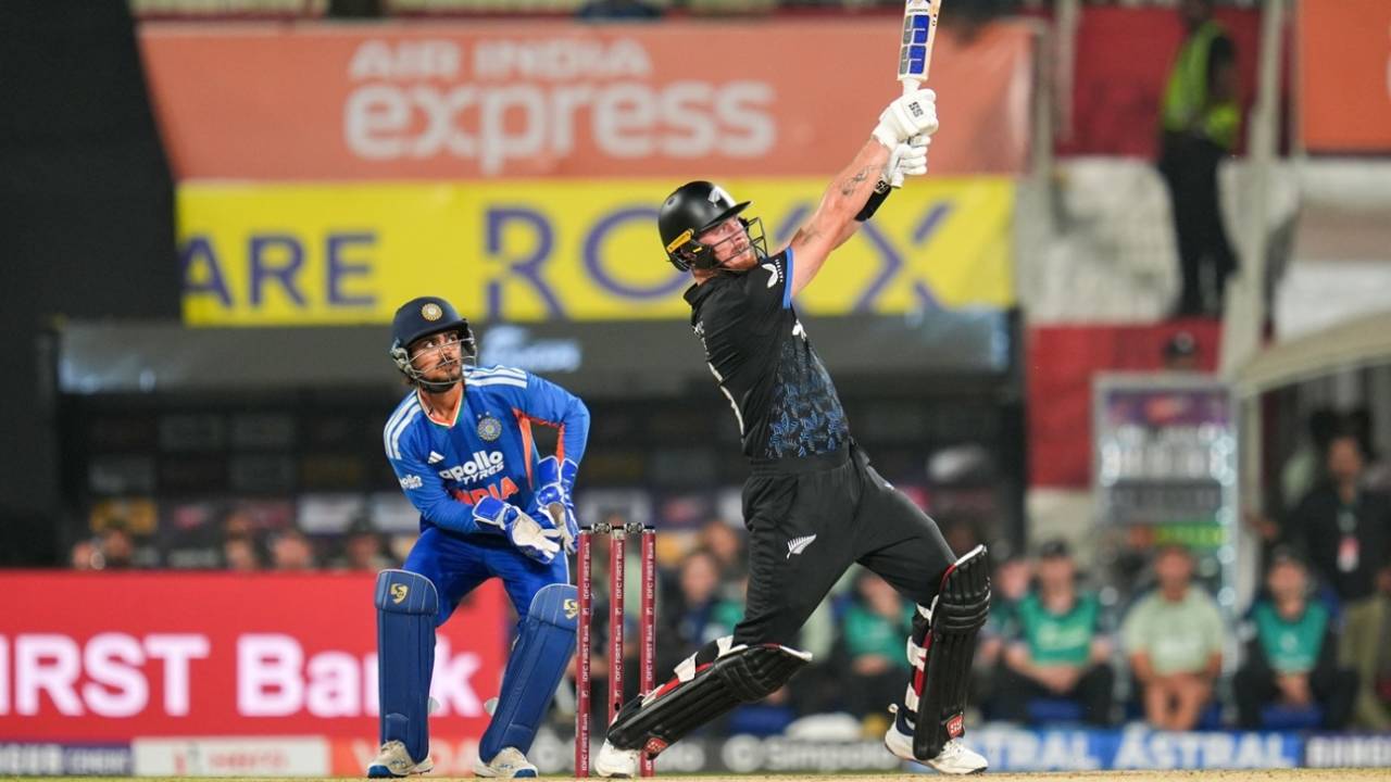 Finn Allen scored a 22-ball fifty, India vs New Zealand, 5th T20I, Thiruvananthapuram, January 31, 2026