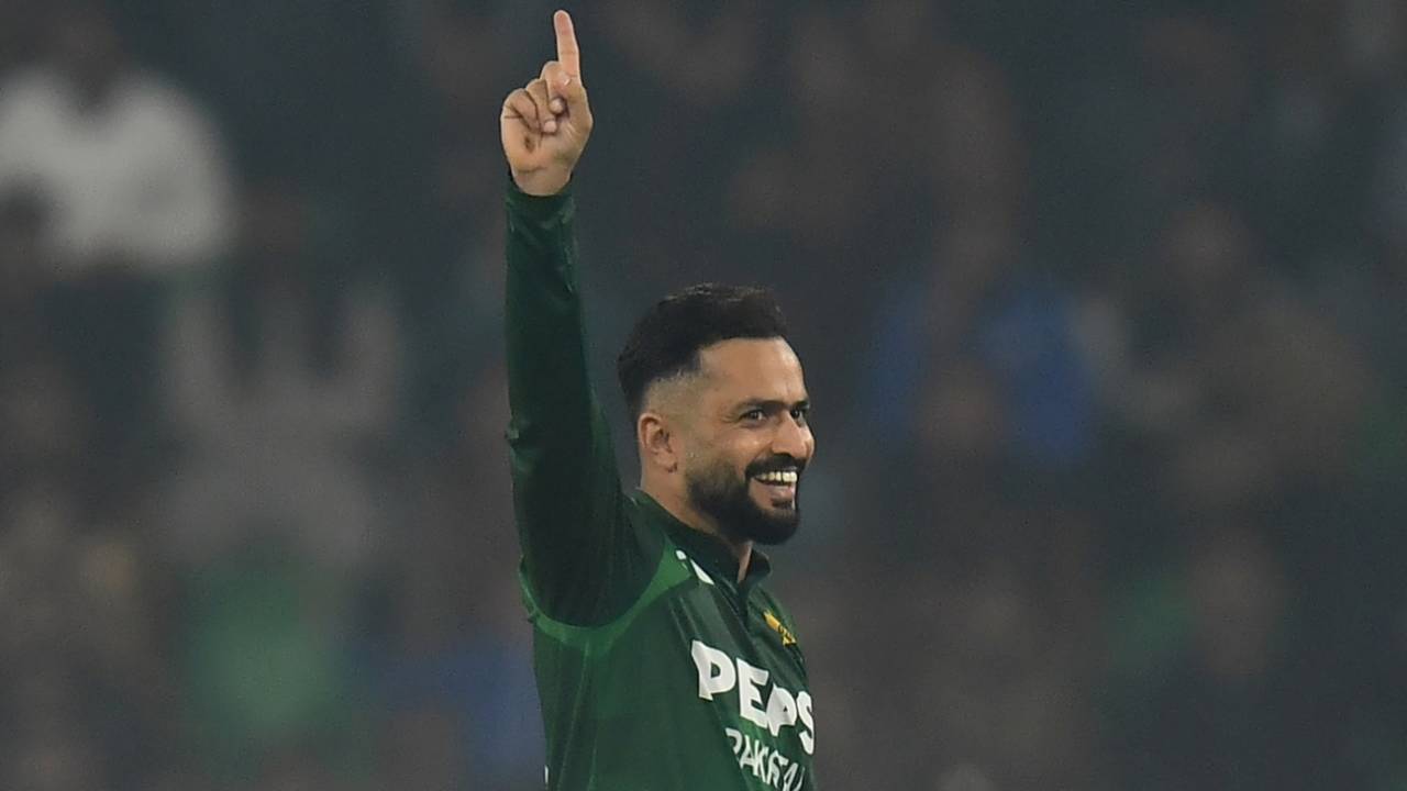 Mohammad Nawaz's figures of 5 for 18 were his best in T20Is, Pakistan vs Australia, 3rd T20I, Lahore, February 1, 2026