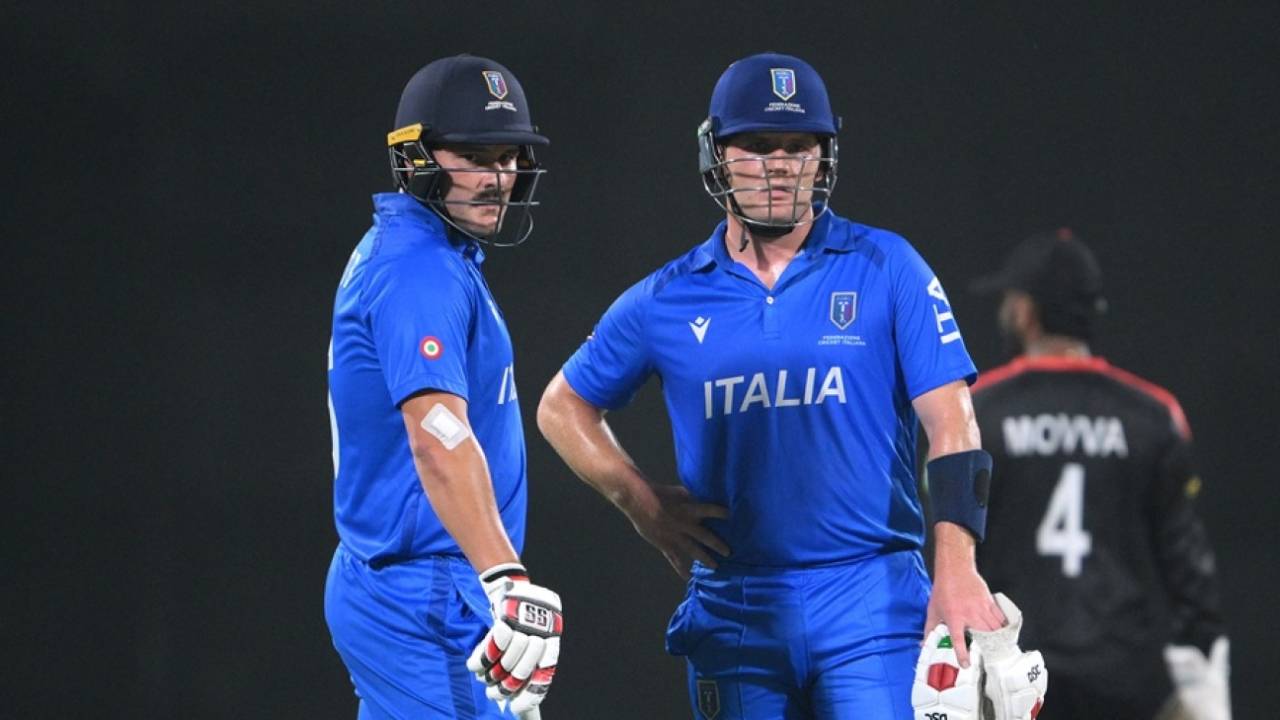The Manenti brothers - Ben and Harry lifted Italy to 156, Canada vs Italy, T20 World Cup warm-ups, Chennai, February 2, 2026