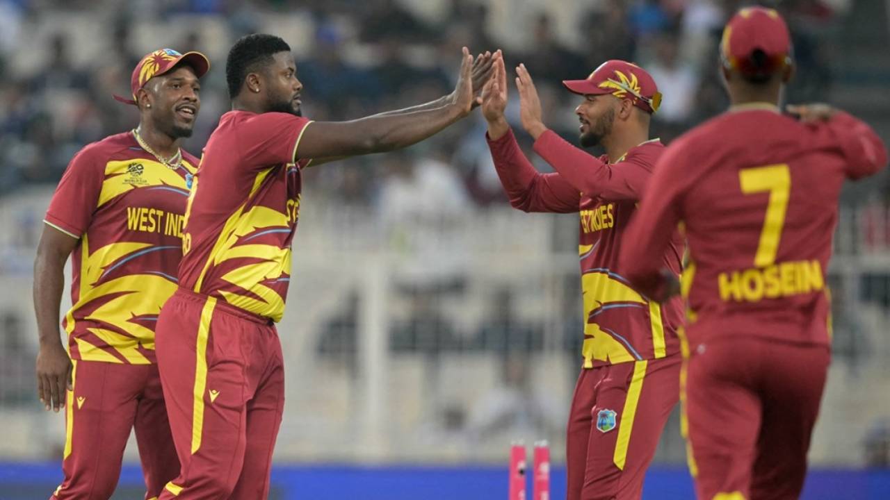 Romario Shepherd picked up a five-wicket haul, Scotland vs West Indies, T20 World Cup, Kolkata, February 7, 2026 