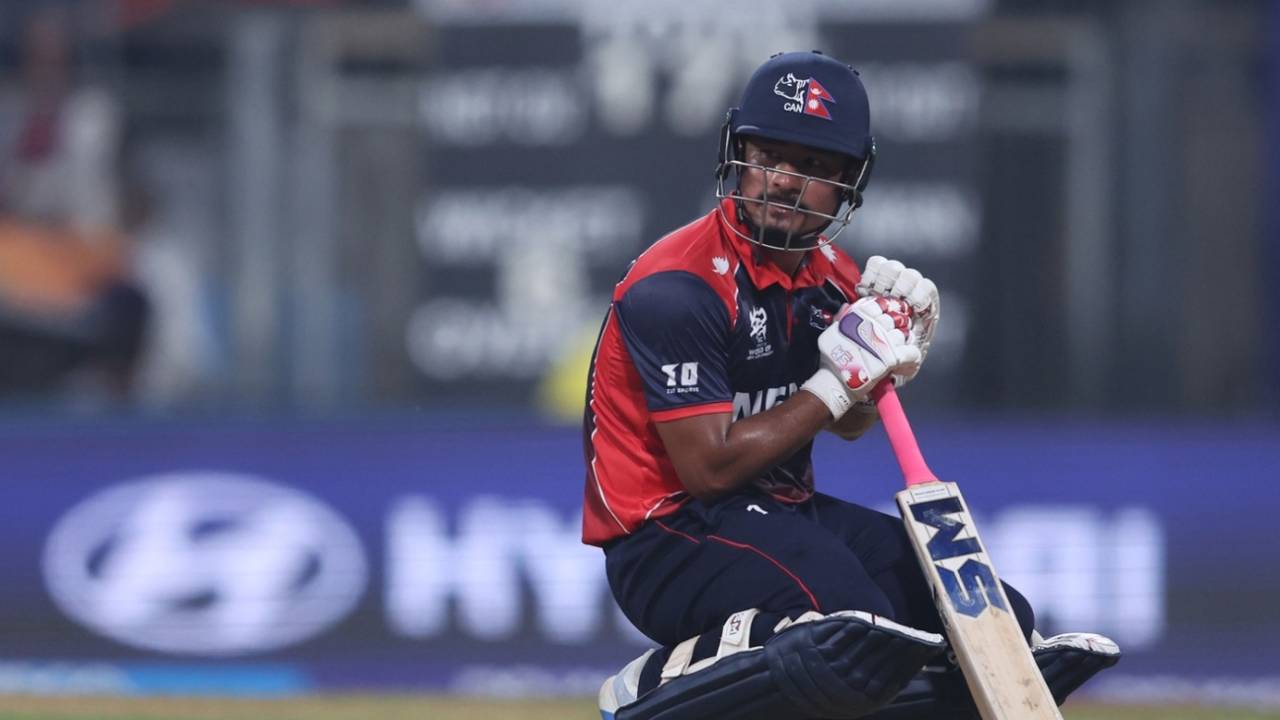 Lokesh Bam's late assault almost took Nepal home, England vs Nepal, T20 World Cup, Mumbai, February 8, 2026