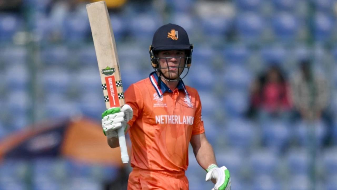 Bas de Leede hit a match-winning half-century, Namibia vs Netherlands, T20 World Cup, Delhi, February 10, 2026