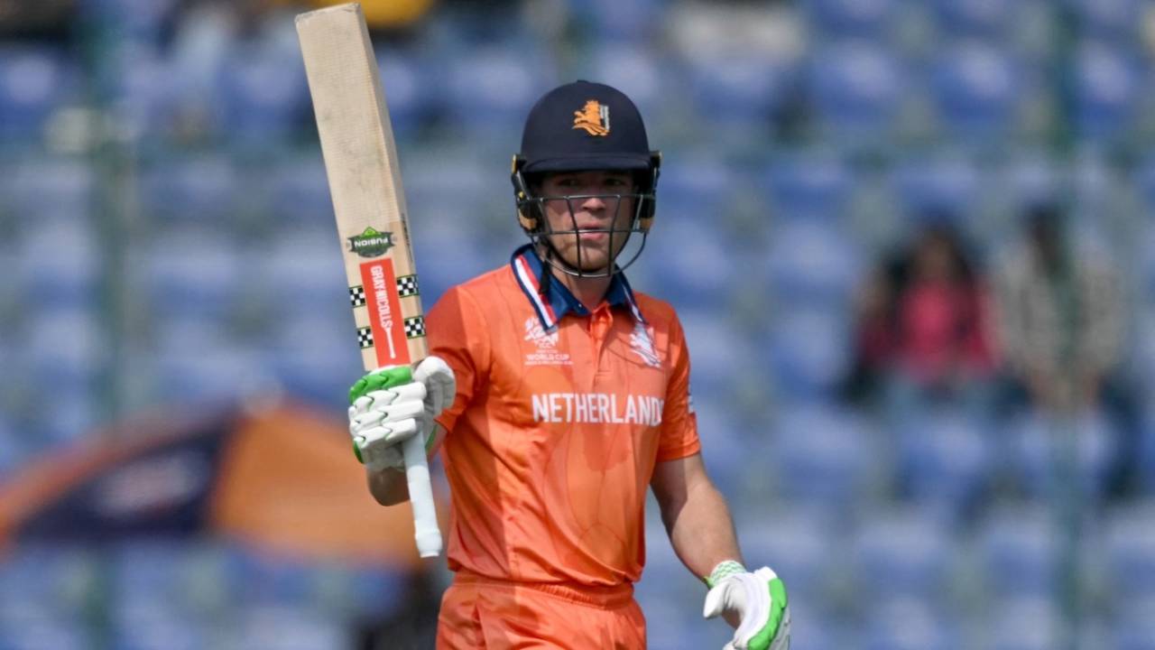 Bas de Leede hit a match-winning half-century, Namibia vs Netherlands, T20 World Cup, Delhi, February 10, 2026