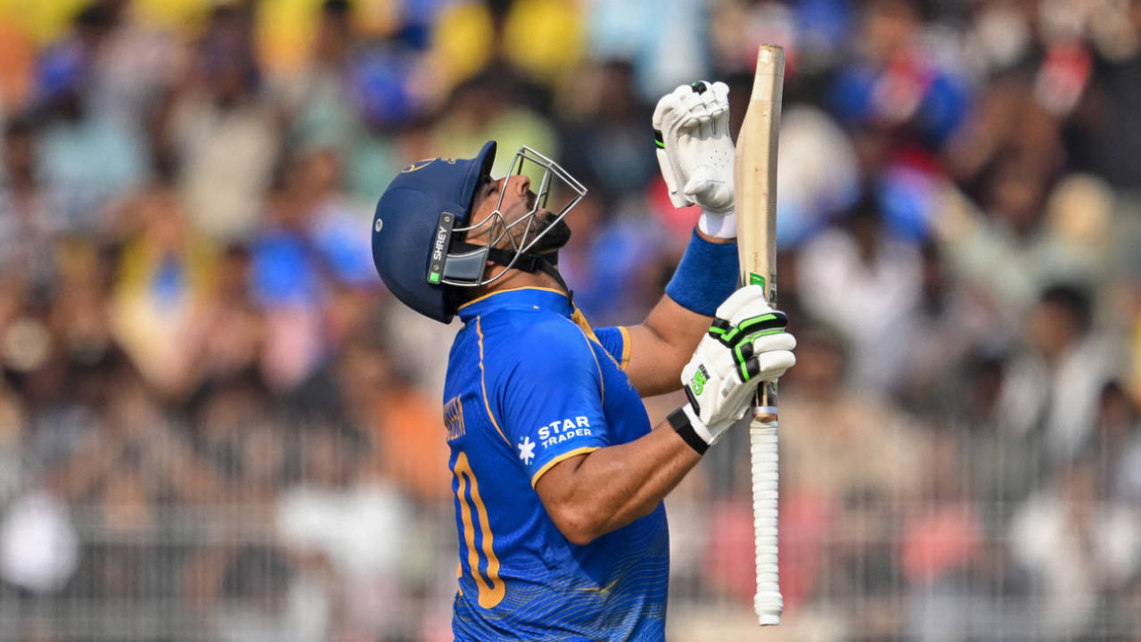 Muhammad Waseem picked up the pace after the powerplay, New Zealand vs UAE, T20 World Cup 2026, Chennai, February 10, 2026