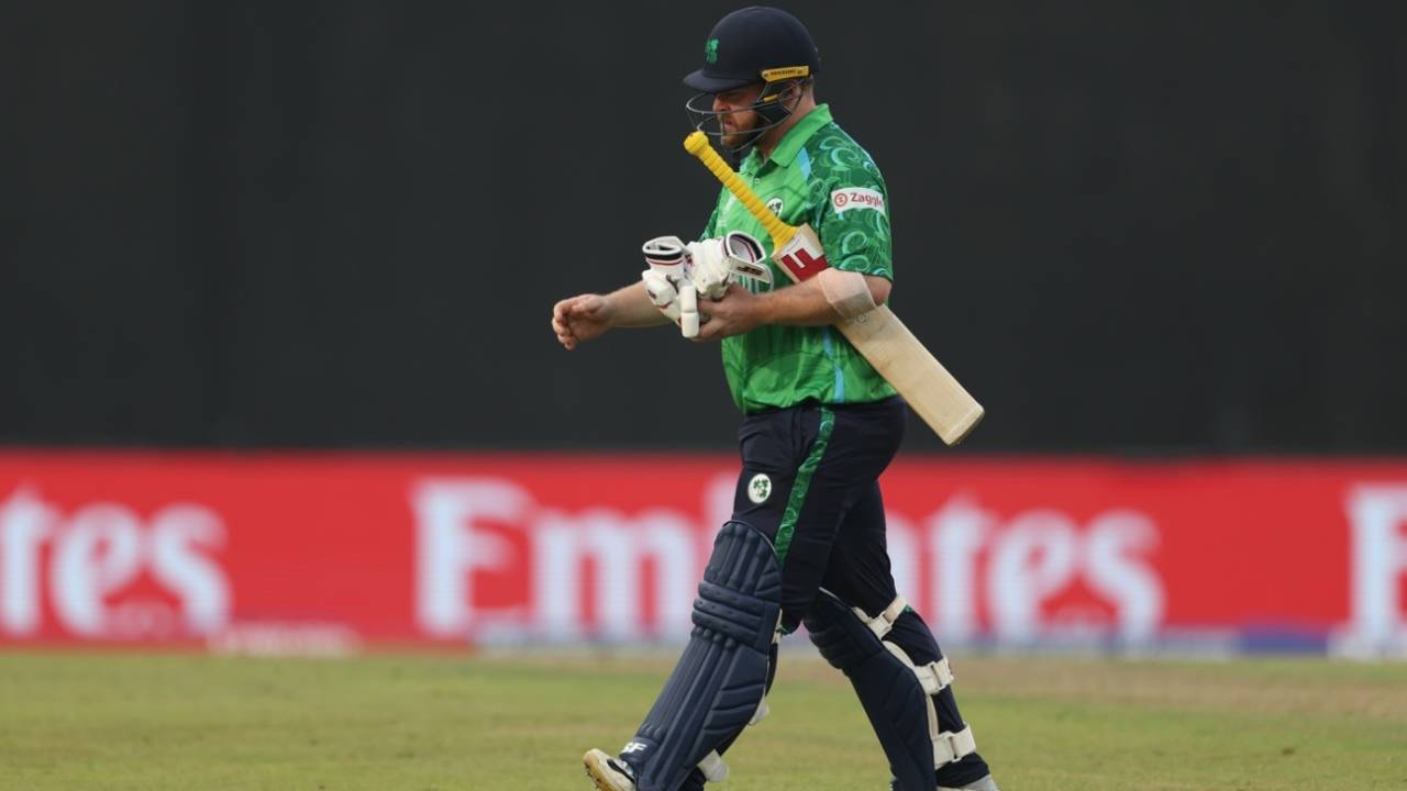 Paul Stirling retired hurt after just one ball, Australia vs Ireland, Colombo, T20 World Cup, February 11, 2026