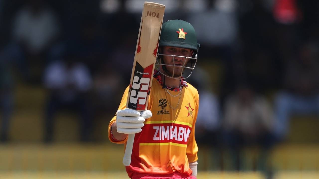 Brian Bennett brought up a half-century, Australia vs Zimbabwe, T20 World Cup, Colombo, February 13, 2026