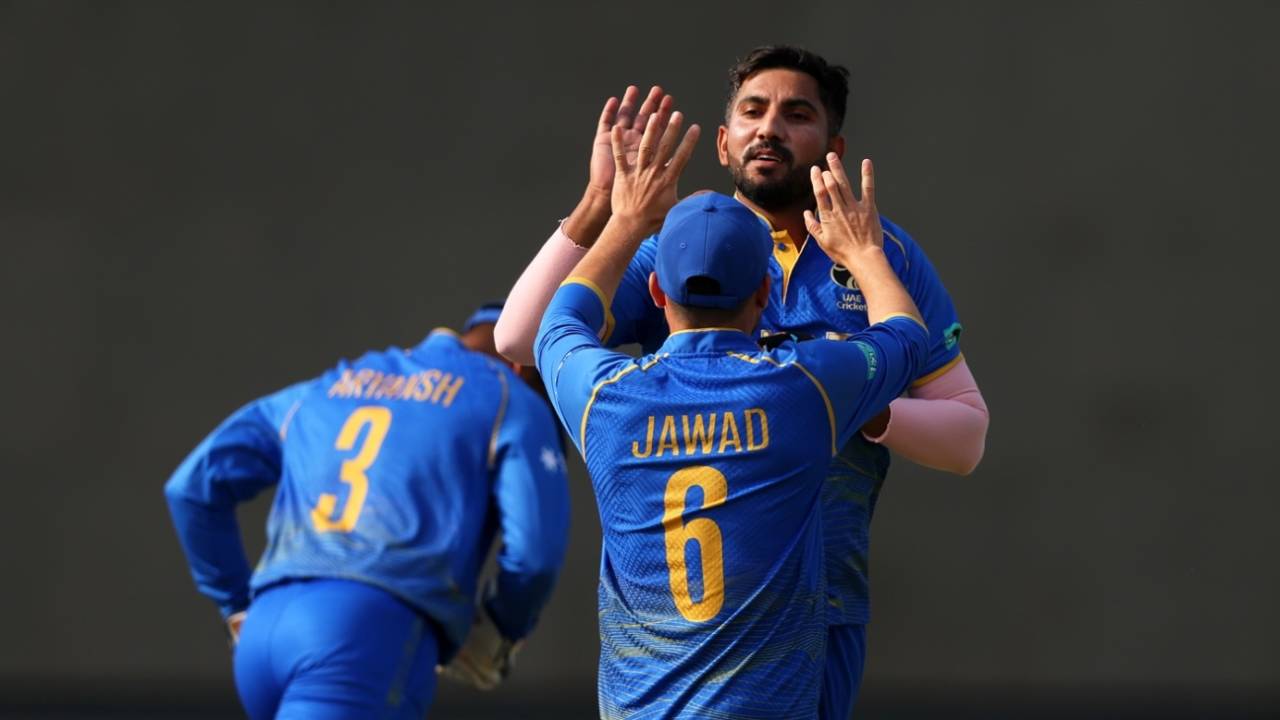 Junaid Siddique struck twice in two overs, Canada vs UAE, Men's T20 World Cup, Delhi, February 13, 2026