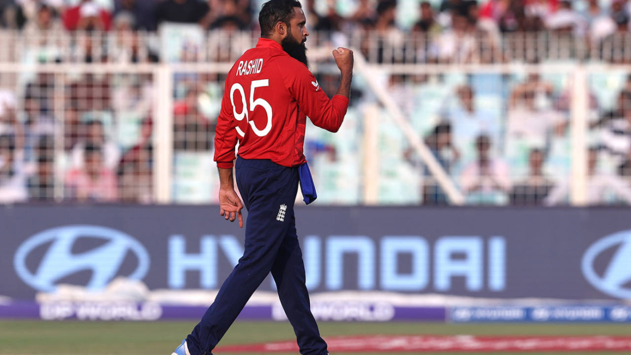 Adil Rashid picked up three quick wickets, England vs Scotland, T20 World Cup, Group C, Kolkata, February 14, 2026