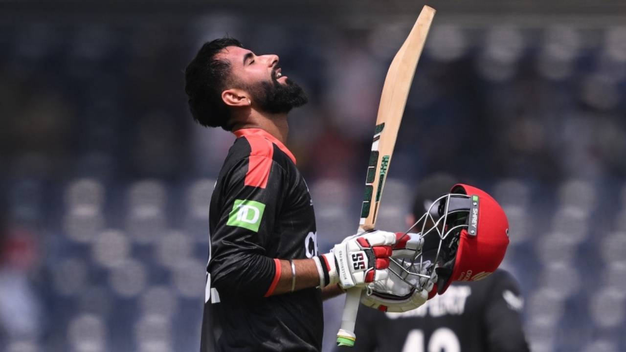 Yuvraj Samra brought up a 58-ball century, Canada vs New Zealand, T20 World Cup, Chennai, February 17, 2026