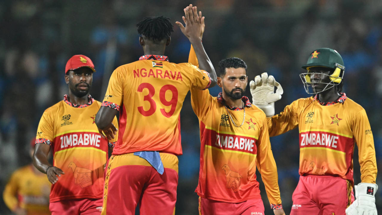 Sikandar Raza got Ishan Kishan with a short, wide ball, India vs Zimbabwe, T20 World Cup 2026, Super Eight, Chennai, February 26, 2026