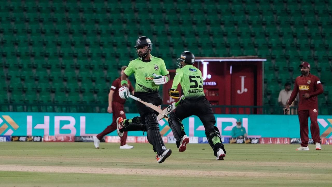 Fakhar Zaman và Haseebullah Khan giúp Lahore Qalandars chiến thắng