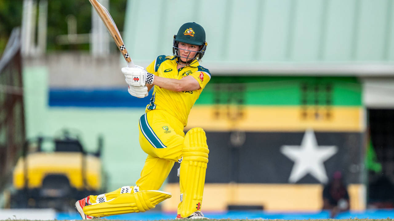 Nicola Carey made her highest ODI score, West Indies vs Australia, 1st ODI, St Kitts, March 27, 2026