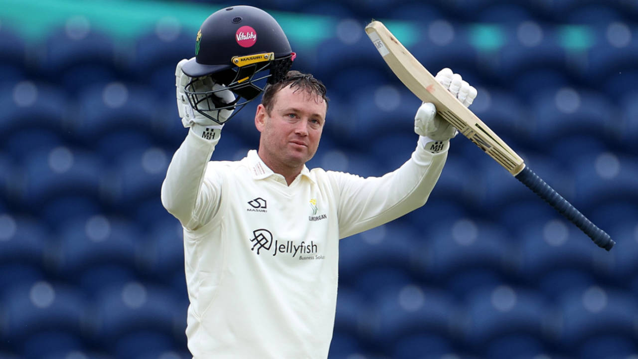 Colin Ingram held Glamorgan together with a century, Glamorgan vs Yorkshire, County Championship, Division One, Cardiff, April 4, 2026