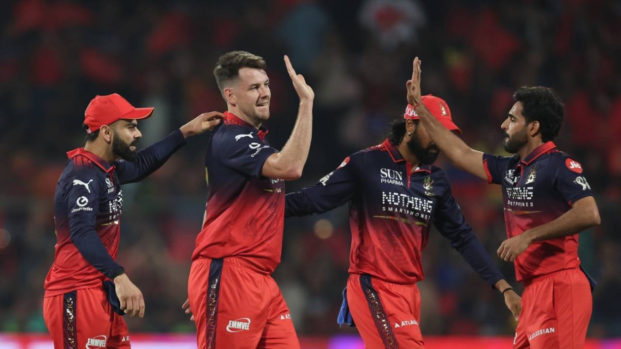 Jacob Duffy wreaked havoc with the new ball again, Royal Challengers Bengaluru vs Chennai Super Kings, IPL, Bengaluru, April 5, 2026