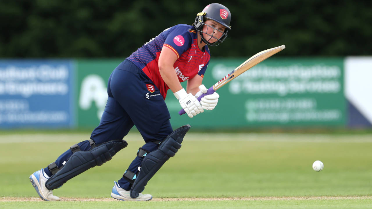 Grace Scrivens was Essex's leading run-scorer in the inaugural season in the Women's Tier 1, June 25, 2025