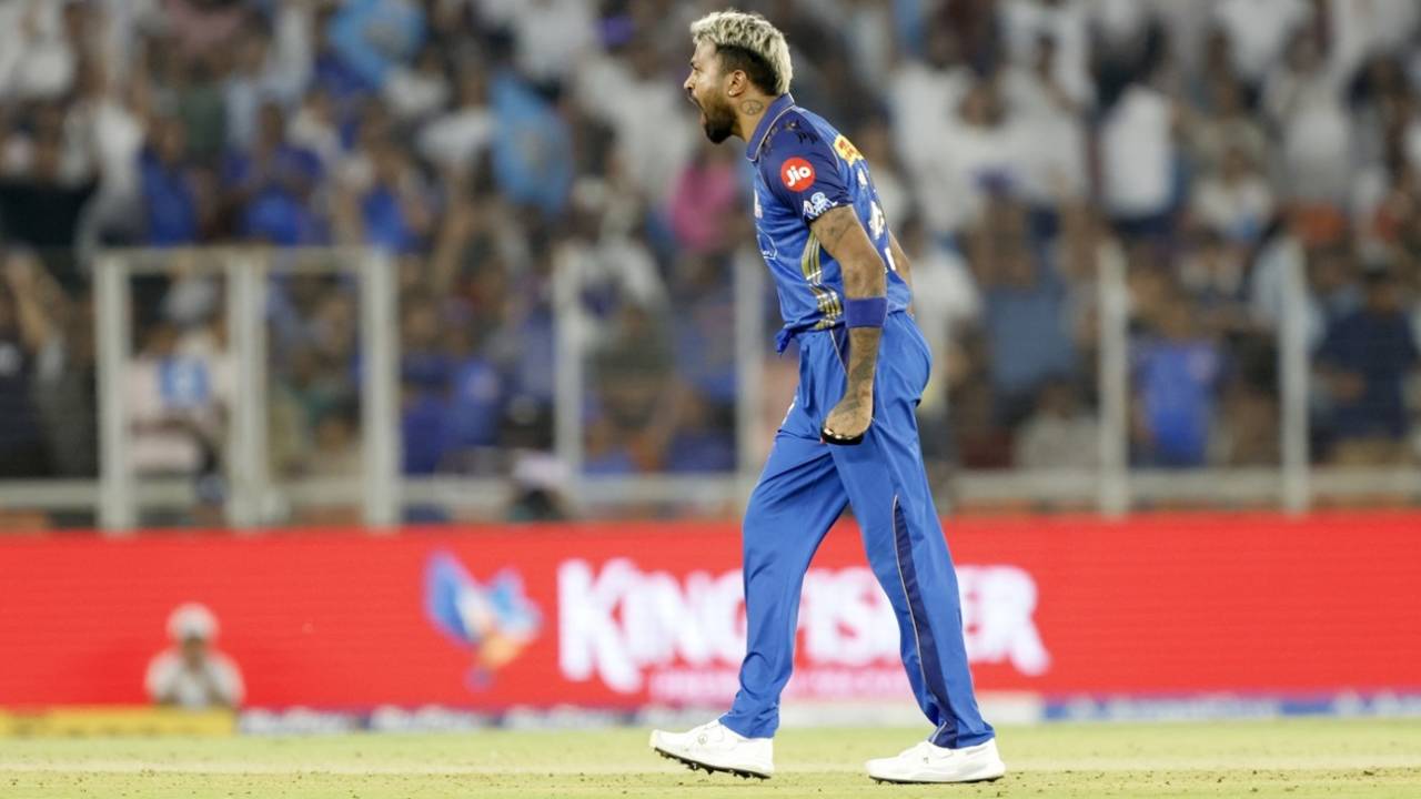 Hardik Pandya trapped Jos Buttler lbw, Gujarat Titans vs Mumbai Indians, IPL, Ahmedabad, April 20, 2026
