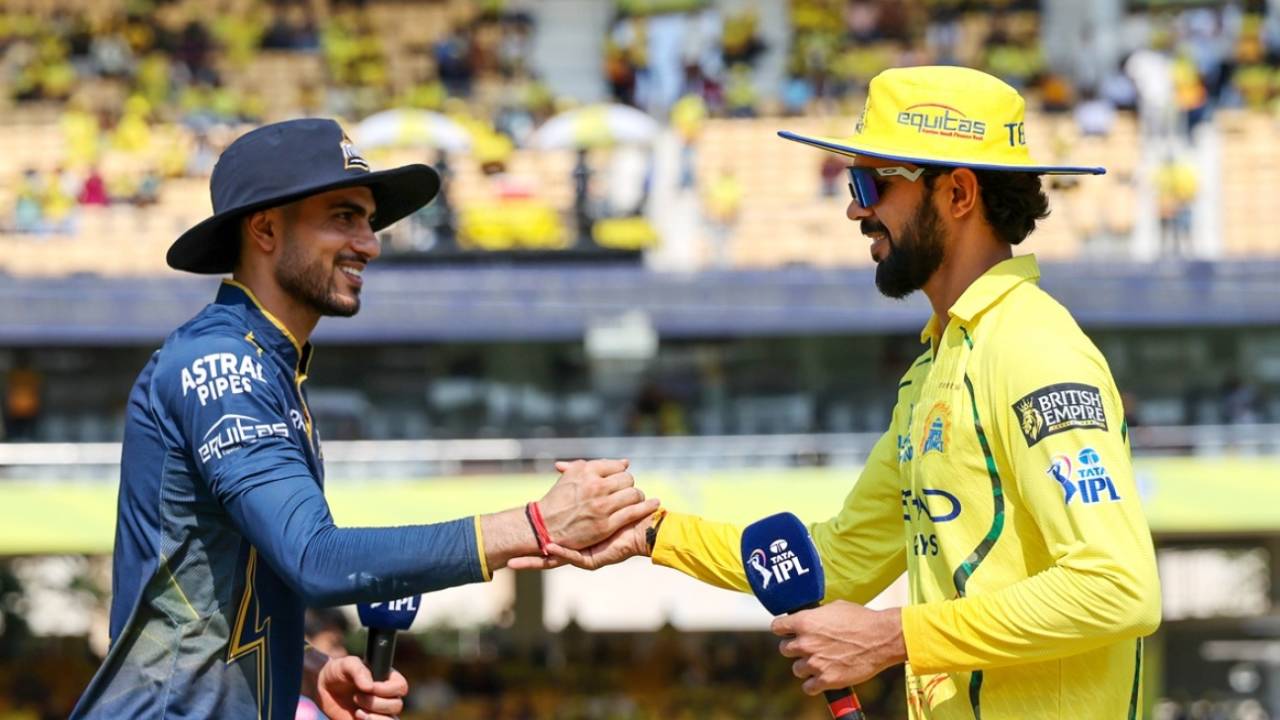 GT captain Shubman Gill won the toss and elected to bowl, Chennai Super Kings vs Gujarat Titans, IPL 2026, Chennai, April 26, 2026