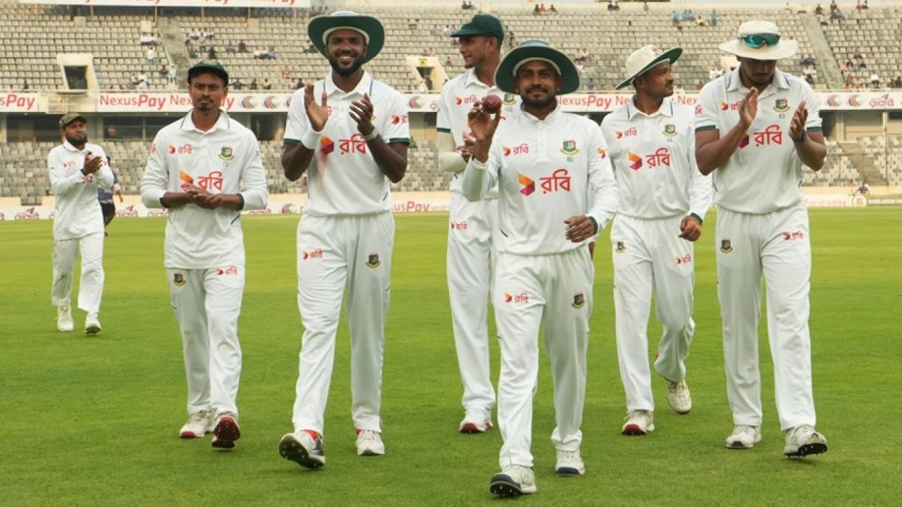Mehidy Hasan Miraz got 5 for 102, Bangladesh vs Pakistan, 1st Test, Mirpur, 3rd day, May 10, 2026