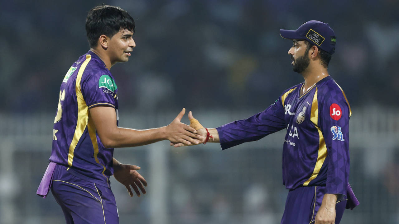 Kartik Tyagi struck after rain, Kolkata Knight Riders vs Mumbai Indians, Kolkata, IPL 2026, May 20, 2026