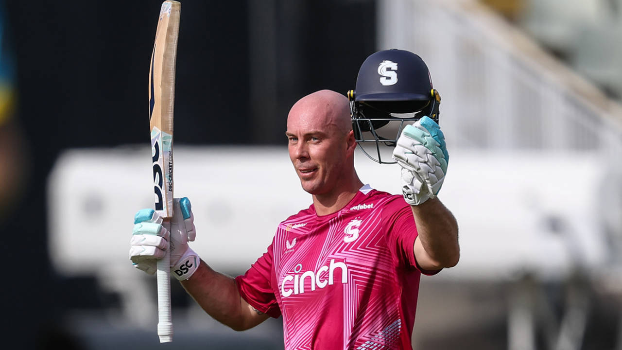 Chris Lynn made his fourth Blast hundred for Northants, Warwickshire vs Northamptonshire, Men's T20 Blast, Edgbaston, May 31, 2026