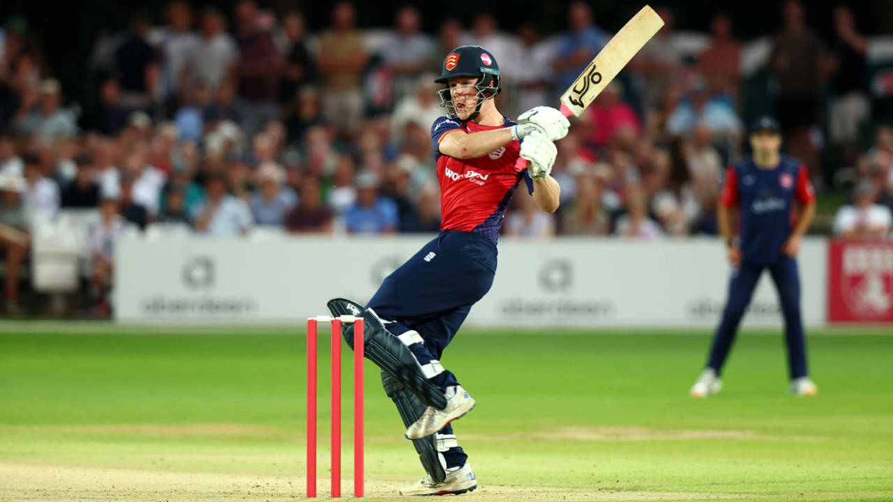 Charlie Allison saw Essex over the line, Kent vs Essex, Men's T20 Blast, Canterbury, May 29, 2026