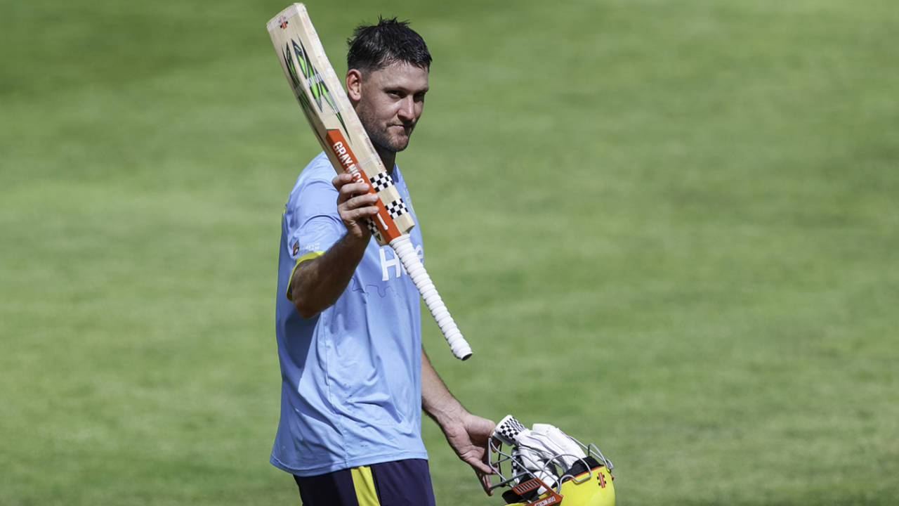 Beau Webster was dismissed for 97 off the last ball of the innings, Warwickshire vs Northamptonshire, Men's T20 Blast, Edgbaston, May 31, 2026