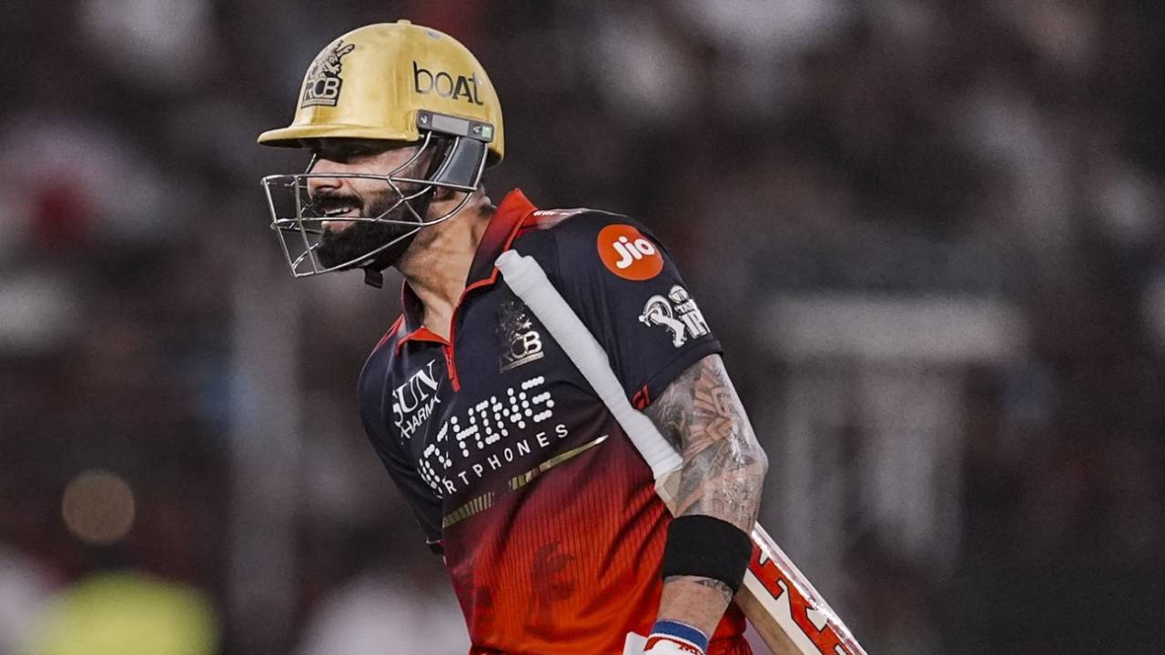 Virat Kohli clutches his hamstring, Royal Challengers Bengaluru vs Gujarat Titans, IPL 2026, final, Ahmedabad, May 31, 2026