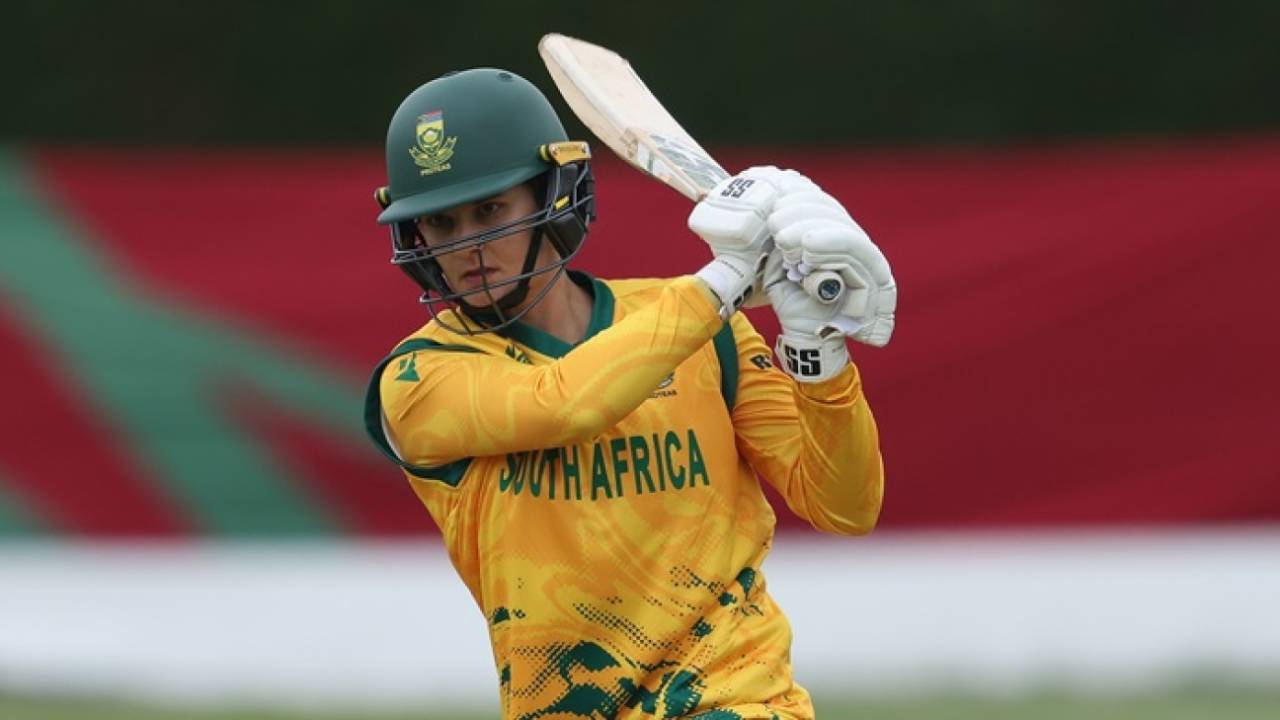 Laura Wolvaardt scored 65 off 37 balls, Ireland vs South Africa, Women's T20 World Cup Warm-up Matches 2026, Loughborough, June 6, 2026