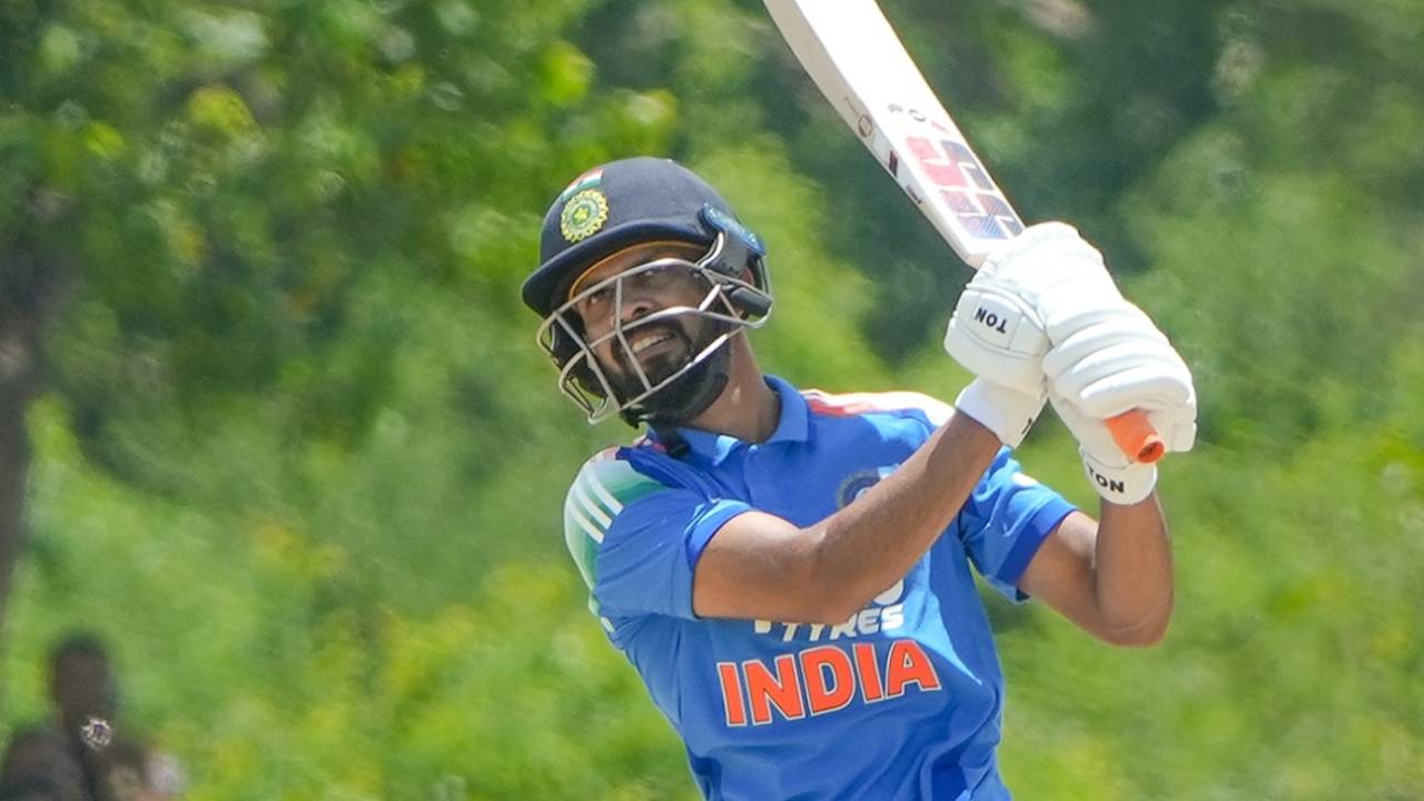 Ruturaj Gaikwad goes big, Sri Lanka A vs India A, One-day tri-series, Dambulla, June 9, 2026