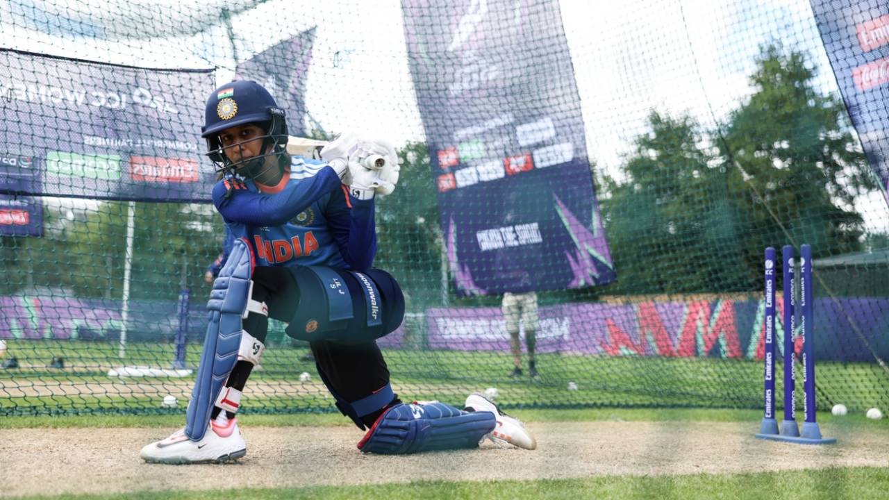 Jemimah Rodrigues sweeps one away, Women's T20 World Cup, Birmingham, June 13, 2026