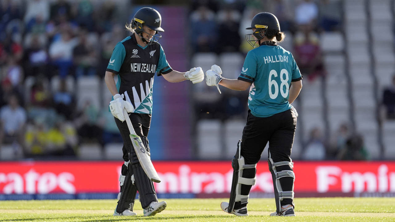 Maddy Green and Brooke Halliday brought lower-order momentum, West Indies vs New Zealand, Women's T20 World Cup, Hampshire Bowl, June 13, 2026