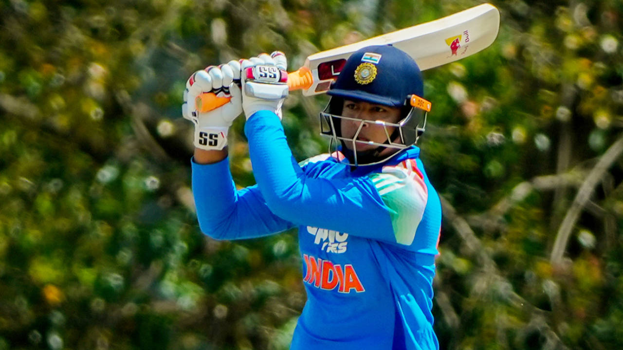Vaibhav Sooryavanshi goes aerial, Sri Lanka A vs India A, 1st match, One-day tri-series, Dambulla, June 9, 2026