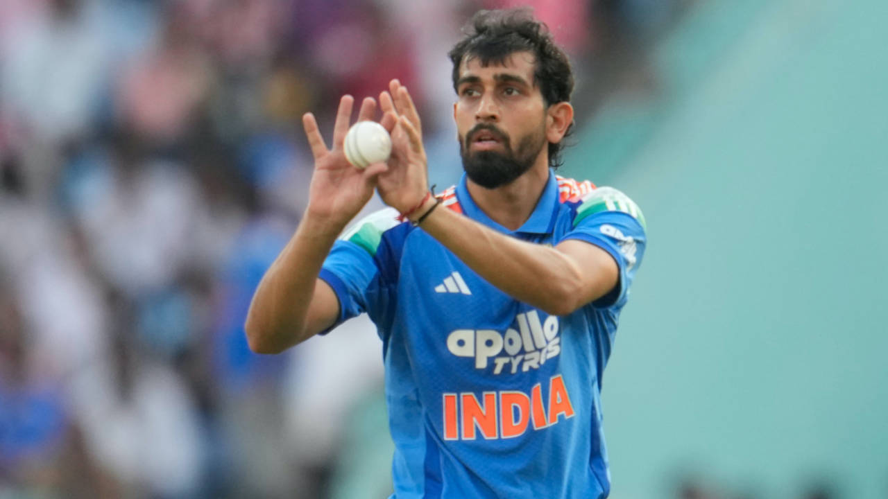 Prince Yadav bowls in his maiden ODI, India vs Afghanistan, 2nd ODI, Lucknow, June 17, 2026