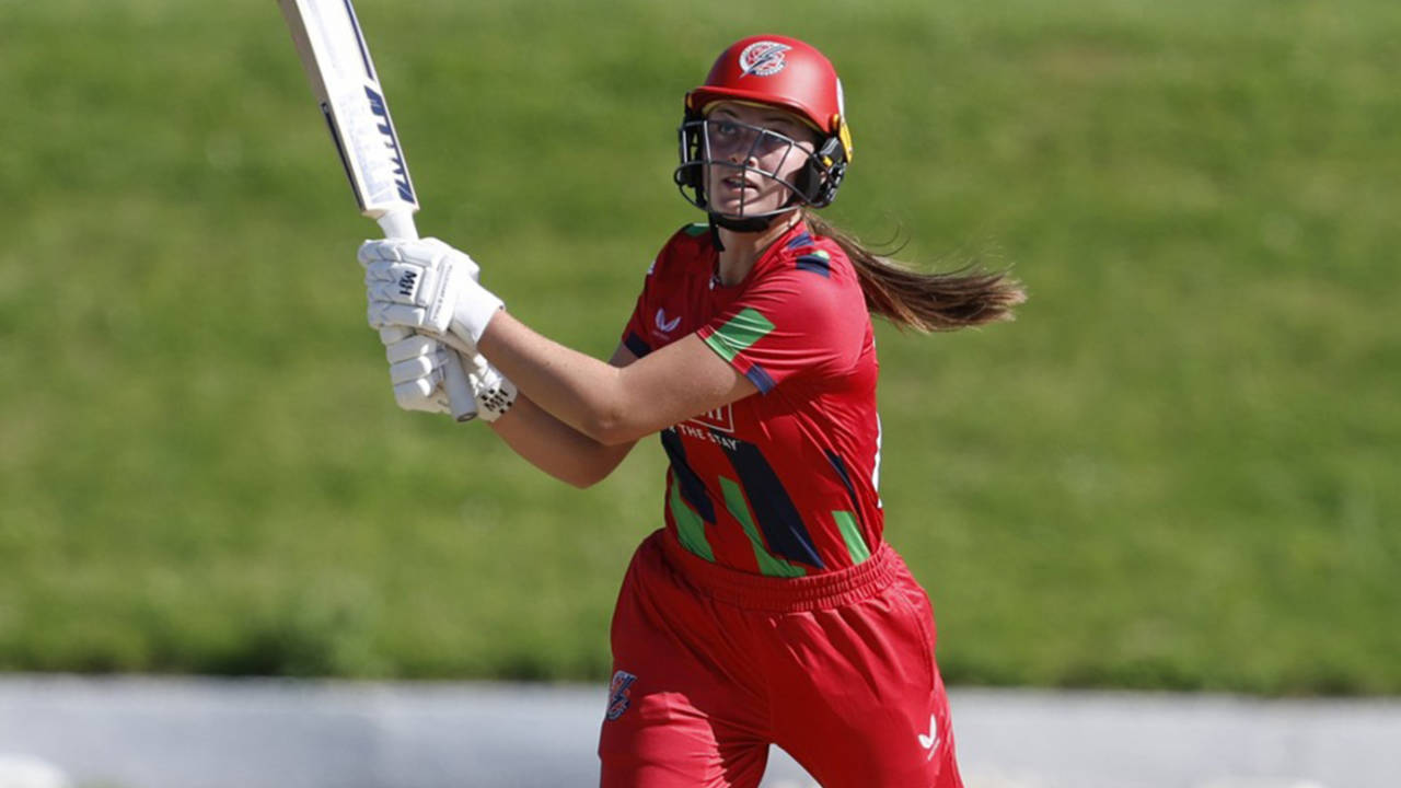 Tilly Kesteven hit 73 in Lancashire's chase, Lancashire vs Warwickshire, Women's T20 Blast, Blackpool, June 28, 2026