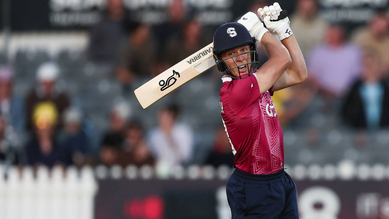 Nathan McSweeney made an unbeaten 72, Gloucestershire vs Northamptonshire, Men's T20 Blast, Bristol, July 1, 2026