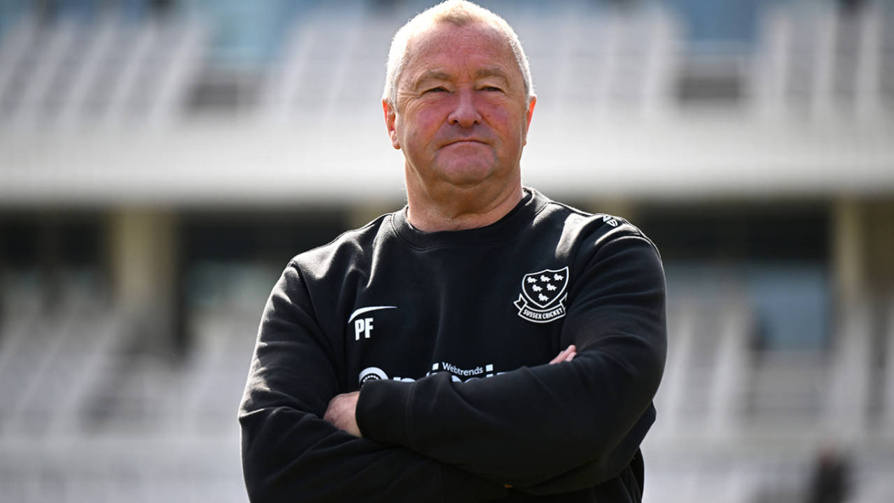 Paul Farbrace oversees Sussex's preparations, Yorkshire vs Sussex, County Championship, Division One, Headingley, April 26, 2026