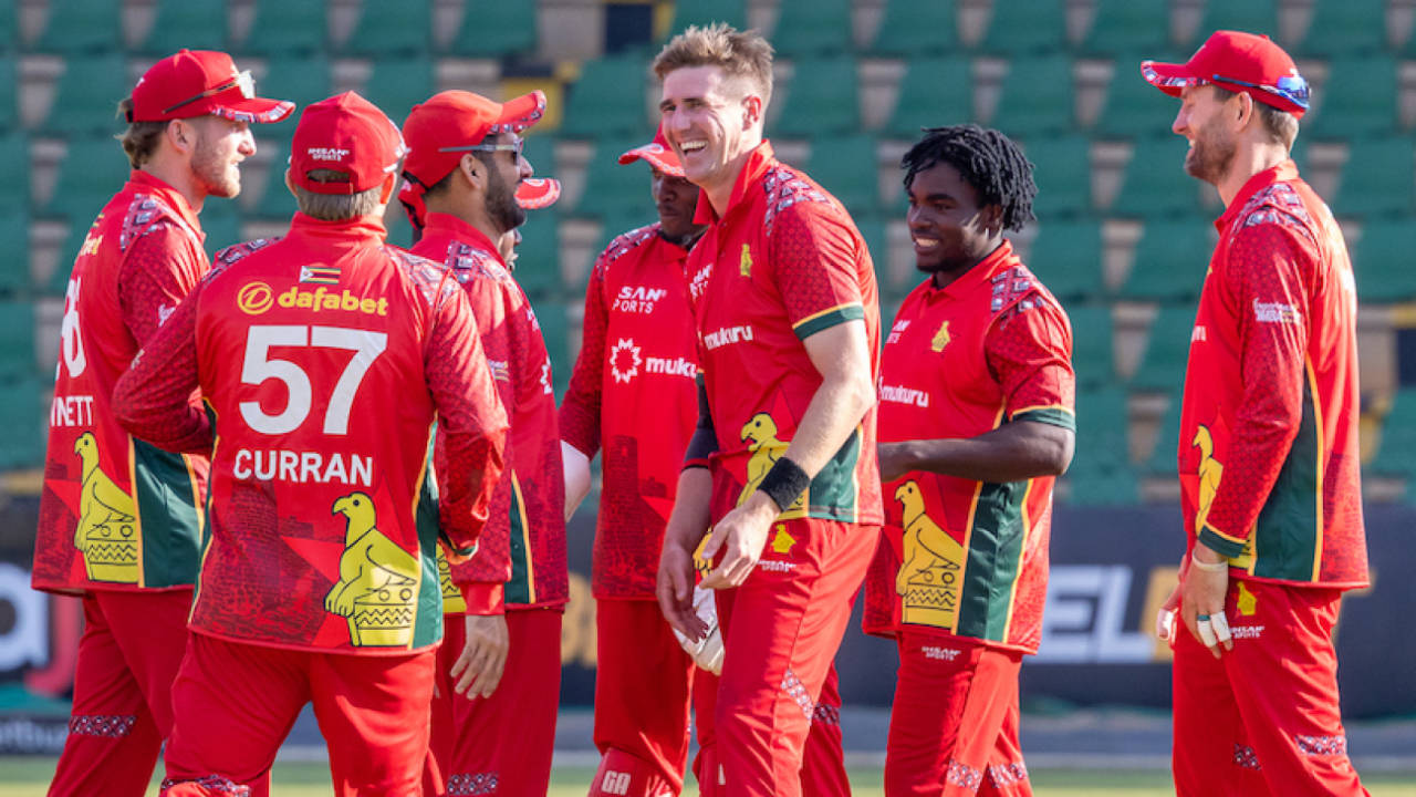 Brad Evans finished with a three-for, Zimbabwe vs Bangladesh, 1st ODI, Harare, July 6, 2026
