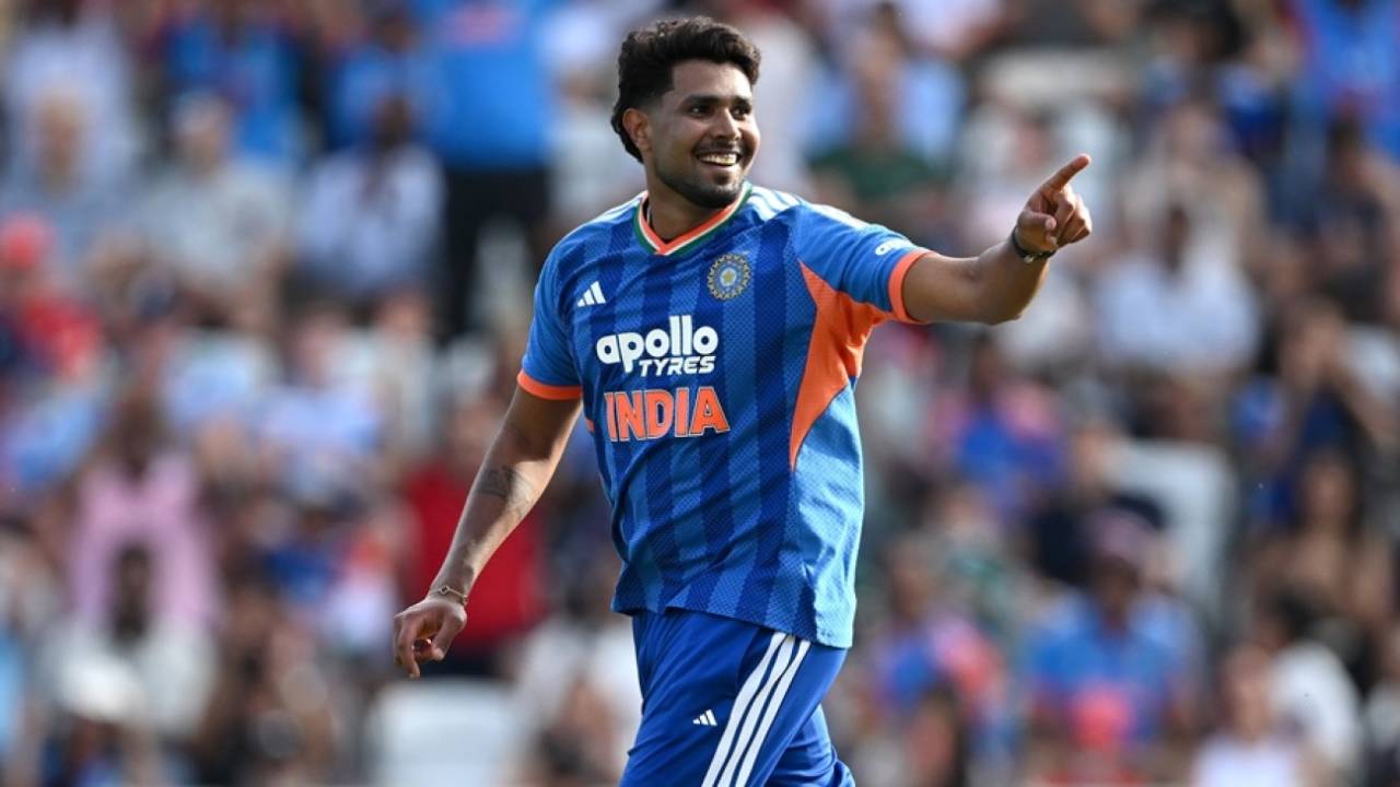 Harshit Rana struck with consecutive deliveries, England vs India, 3rd T20I, Nottingham, July 07, 2026 Harshit Rana struck with consecutive deliveries, England vs India, 3rd T20I, Nottingham, July 07, 2026