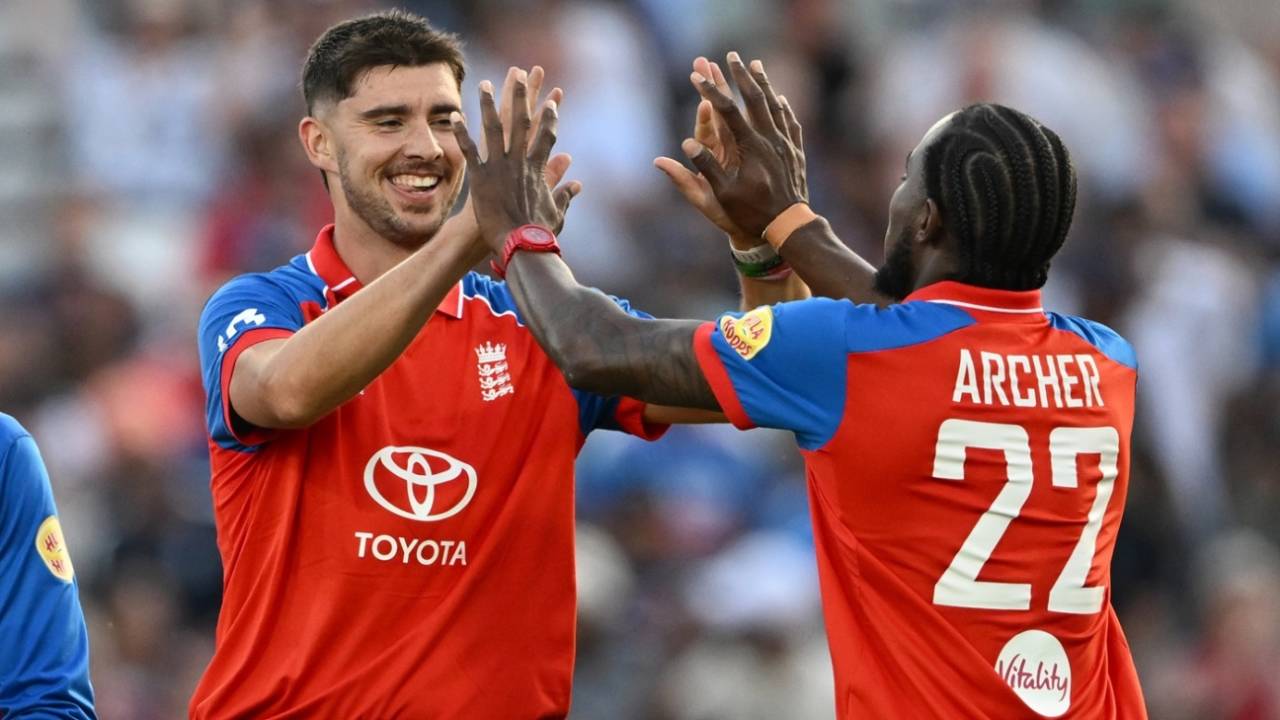 Josh Tongue and Jofra Archer shared seven wickets between them, England vs India, 3rd T20I, Nottingham, July 07, 2026