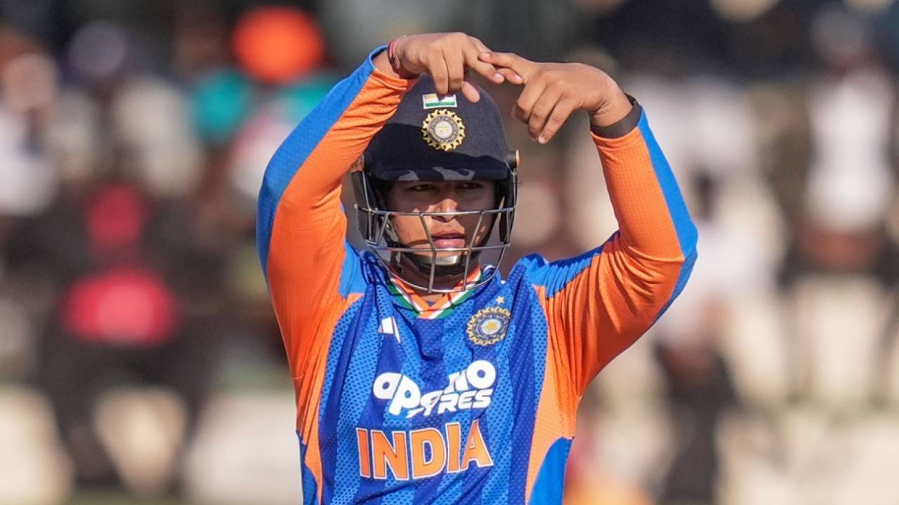 Vaibhav Sooryavanshi celebrates his maiden T20I fifty in style, India vs Zimbabwe, 1st T20I, Harare, July 23, 2026
