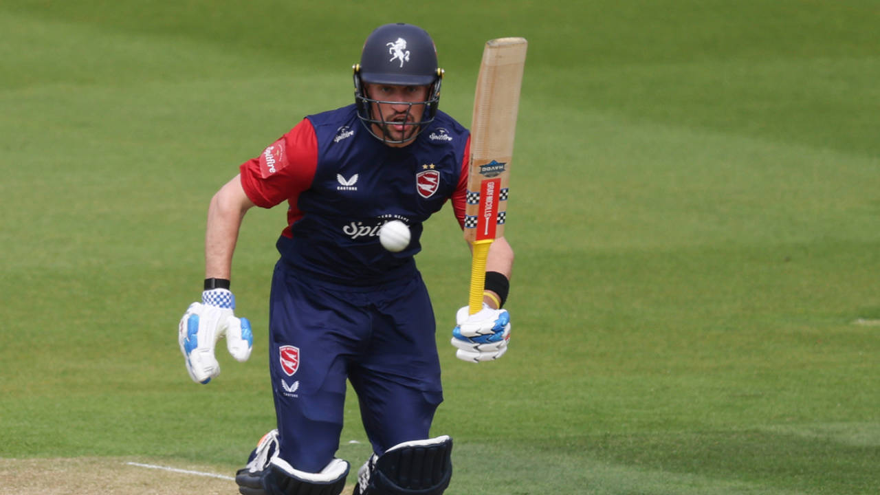Harry Finch pushes into the off side, Sussex vs Kent, T20 Blast, June 7, 2026