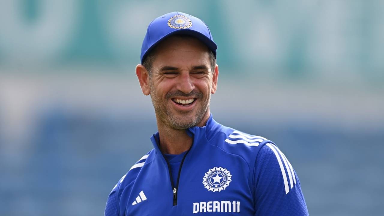 Ryan ten Doeschate at a nets session, England vs India, 1st Test, Leeds, June 18, 2025